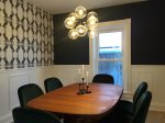 Dining room with space for 6